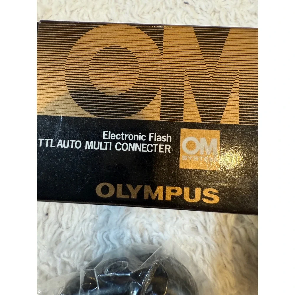 Olympus OM System Electronic Flash TTL Auto Multi Connector Vintage Camera Part